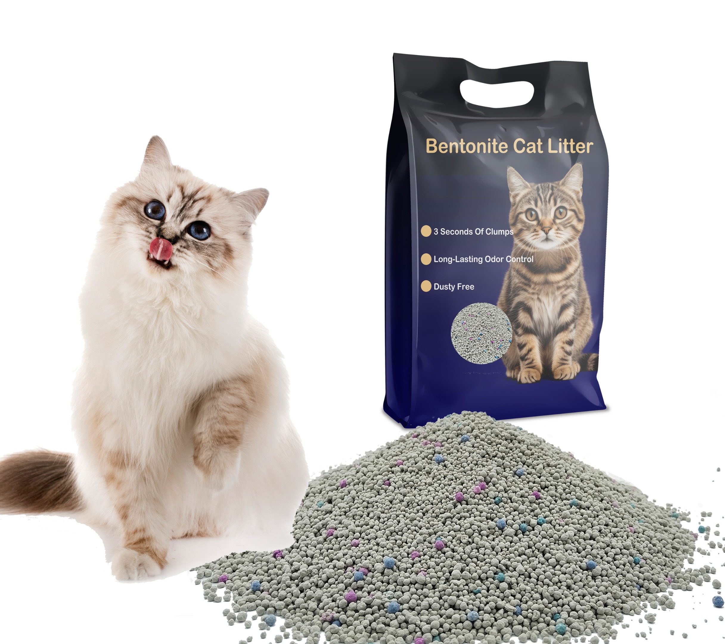 Premium Private Label OEM Bentonite cat litter
